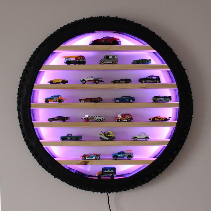 Turn Your Wall Into a Garage
HandMade Luxury Tire Shelf with LED Elegance.